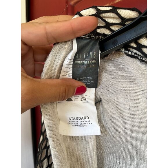 Alien Vs Predator Rubies Adult Halloween Costume Full Set Rare Find! Standard Si - Picture 13 of 13